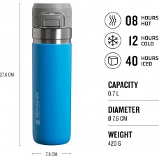 STANLEY QUICK FLIP 0.7L (BLUE)
